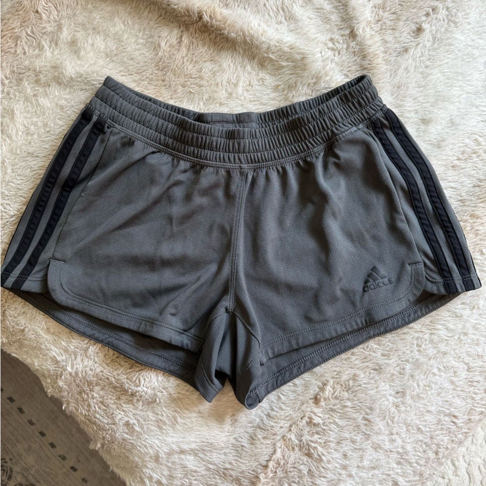 Adidas Gray Athletic Shorts